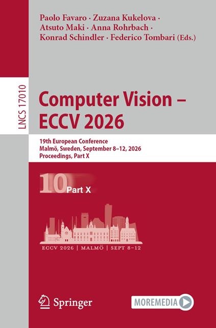 Computer Vision – ECCV 2026