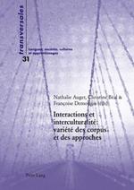 Interactions Et Interculturalite Variete Des Corpus Et Des Approches