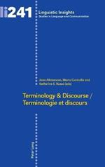 Terminology & Discourse/Terminologie et discours
