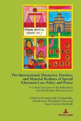 The Intersectional, Discursive, Emotive, and Material Realities of Special Education Law, Policy and Praxis: A Critical Analysis of the Individuals with Disabilities Education Act - Catherine Voulgarides,David Hernández-Saca,Susan Etscheidt - cover