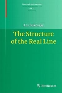 The Structure of the Real Line - Lev Bukovský - cover