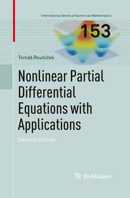 Nonlinear Partial Differential Equations with Applications - Tomáš Roubícek - cover