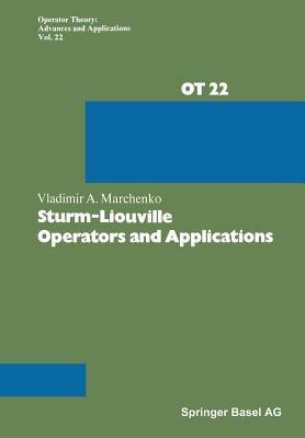 Sturm-Liouville Operators and Applications - V.A. Marchenko - cover