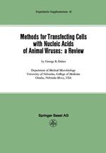 Methods for Transfecting Cells with Nucleic Acids of Animal Viruses: a Review