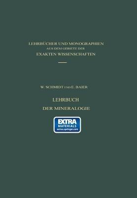 Lehrbuch der Mineralogie - W. Schmidt,Baier - cover