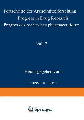 Fortschritte der Arzneimittelforschung / Progress in Drug Research / Progrès des recherches pharmaceutiques - JUCKER - cover