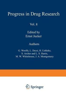 Fortschritte der Arzneimittelforschung / Progress in Drug Research / Progrès des recherches pharmaceutiques - JUCKER - cover