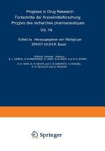 Progress in Drug Research / Fortschritte der Arzneimittelforschung / Progrès des recherches pharmaceutiques
