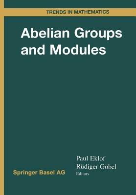 Abelian Groups and Modules: International Conference in Dublin, August 10–14, 1998 - cover