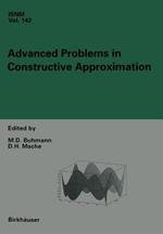 Advanced Problems in Constructive Approximation: 3rd International Dortmund Meeting on Approximation Theory (IDoMAT) 2001