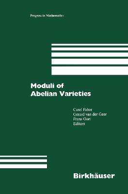 Moduli of Abelian Varieties - cover