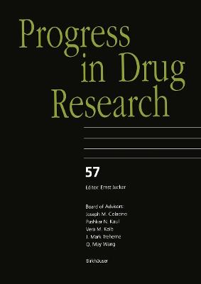 Progress in Drug Research - Pushkar N. Kaul,Balawant S. Joshi,E. Domingo - cover