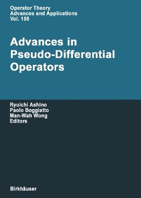 Advances in Pseudo-Differential Operators - cover