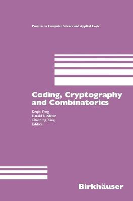 Coding, Cryptography and Combinatorics - cover