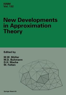 New Developments in Approximation Theory: 2nd International Dortmund Meeting (IDoMAT) ’98, Germany, February 23–27, 1998 - cover