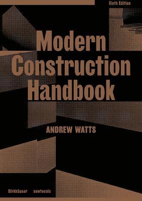 Modern Construction Handbook - Andrew Watts - cover