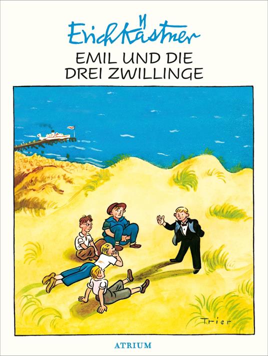 Emil und die drei Zwillinge - Erich Kastner,Trier Walter - ebook