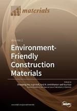 Environment-Friendly Construction Materials: Volume 2