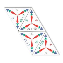 Domino a Triangolo: Divisioni