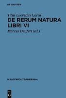 De rerum natura - cover