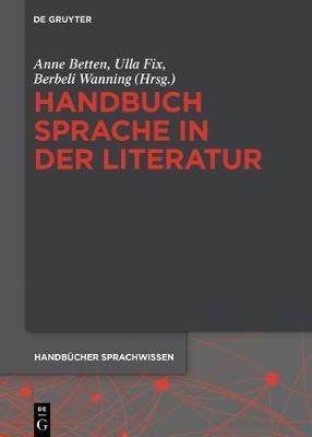 Handbuch Sprache in der Literatur - cover
