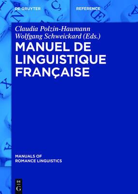 Manuel de linguistique francaise - cover