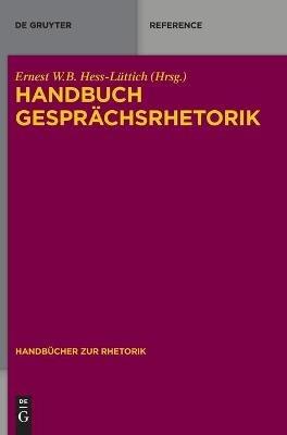 Handbuch Gesprachsrhetorik - cover