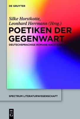 Poetiken der Gegenwart - cover