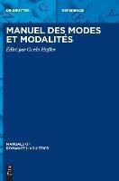 Manuel des modes et modalites - cover