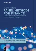 Panel Methods for Finance: A Guide to Panel Data Econometrics for Financial Applications