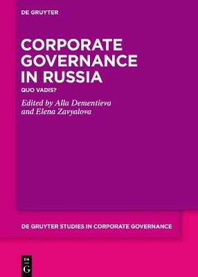 Corporate Governance in Russia: Quo Vadis? - cover