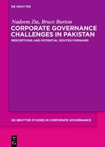 Corporate Governance Challenges in Pakistan: Perceptions and Potential Routes Forward