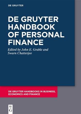 De Gruyter Handbook of Personal Finance - cover