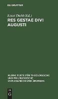 Res Gestae Divi Augusti - cover