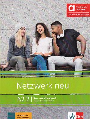 Netzwerk neu A2.2 KUEB hybrid - Stefanie Dengler,Paul Rusch,Helen Schmitz - cover