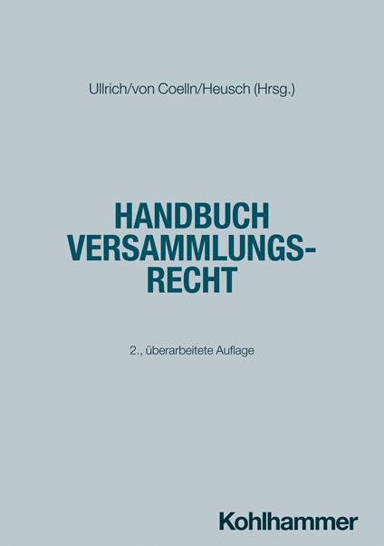 Handbuch Versammlungsrecht