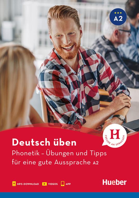 Deutsch uben: Phonetik - Ubungen und Tipps fur eine gute Aussprache A2 - cover
