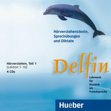 Delfin: CDs (4) Horverstehen Teil 1 Lekt. 1-10 - Hartmut Aufderstrasse,Jutta Muller,Thomas Storz - cover