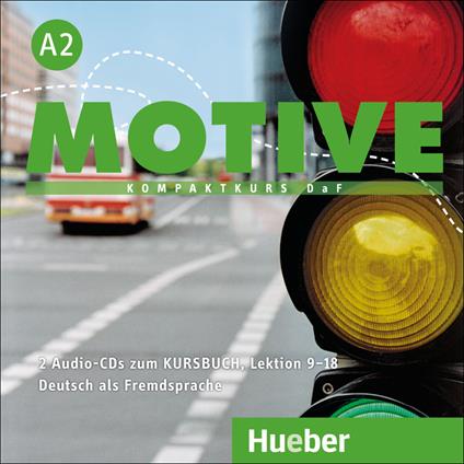 Motive: Audio-CDs A2 (2) zum Kursbuch Lektion 9-18 - cover