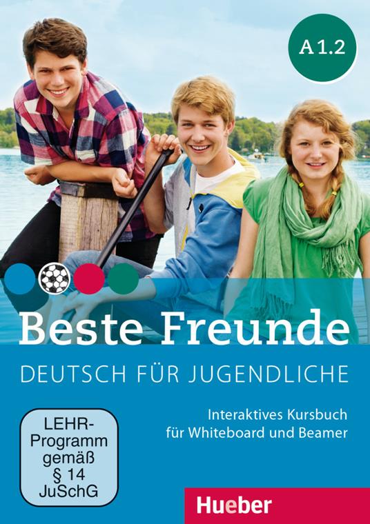 Beste Freunde: Interaktives Kursbuch A1.2 fur Whiteboard und Beamer DVD-Rom - cover