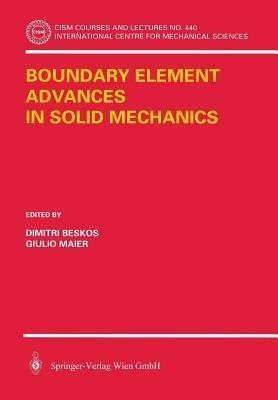 Boundary Element Advances in Solid Mechanics - cover