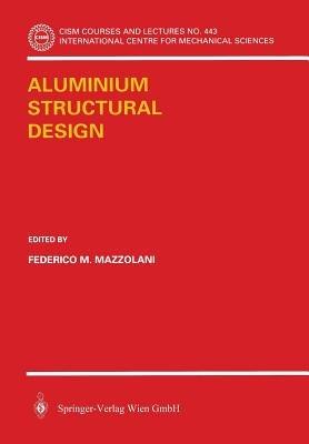 Aluminium Structural Design - cover