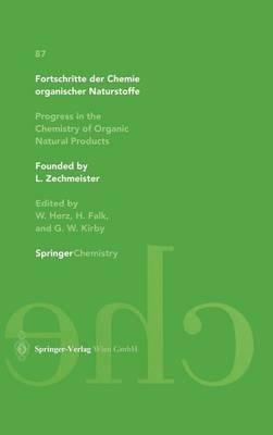Progress in the Chemistry of Organic Natural Products - H. Budzikiewicz,T. Flessner,R. Jautelat - cover