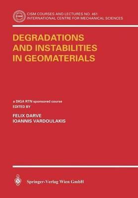 Degradations and Instabilities in Geomaterials - cover