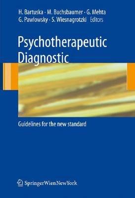 Psychotherapeutic Diagnostics: Guidelines for the new standard - cover
