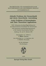 Aktuelle Probleme der Geomechanik und Deren theoretische Anwendung / Acute Problems of Geomechanics and Their Theoretical Applications: XVII. Kolloquium (Ludwig-Föppl-Kolloquium) der Österreichischen Gesellschaft für Geomechanik / 17th Symposium (Ludwig-Föppl-Symposium) of the Austrian Geomechanical Society Salzburg, 26. und 27. Oktober 1967