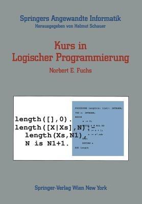 Kurs in Logischer Programmierung - Norbert E. Fuchs - cover
