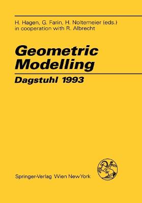 Geometric Modelling: Dagstuhl 1993 - cover
