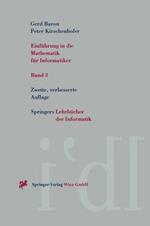 Einführung in die Mathematik für Informatiker