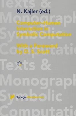 Computer - Human Interaction in Symbolic Computation - cover